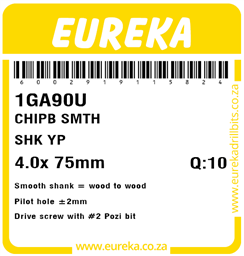 1GA90 - Chipboard Screw -1GA90_Label_T